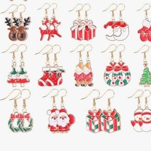 Festive Holiday Earrings (Choose 1)